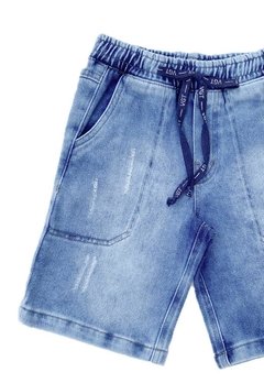 Bermuda Infantil Jeans Claro Vigat - comprar online