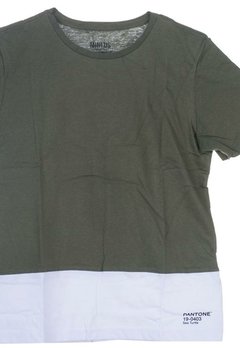 Camiseta MC Pantone Verde Mini Us - comprar online