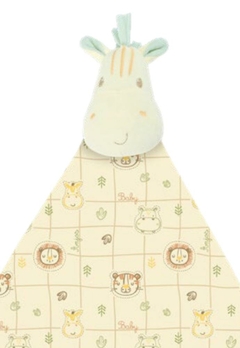Naninha Bebê Estampado Girafa Amarelo Anjos Baby - comprar online