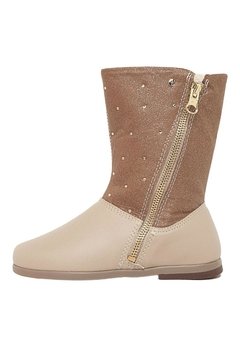 Bota Cano Médio Alice Caqui Pampili - comprar online