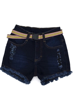 Shorts Infantil Street Jeans Comfort Cinto Have Fun