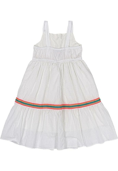 Vestido Curto Infantil Branco Momi - comprar online