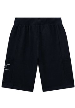 Bermuda Infantil Preto Johnny Fox - comprar online