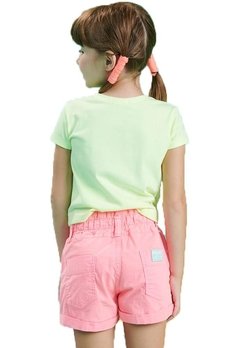 Blusa Infantil Amarelo Neon Kind People Infanti - comprar online