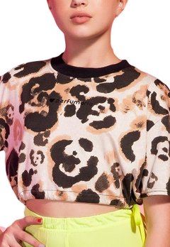 Blusa Juvenil Estampado Animal Print Perfumaria - comprar online