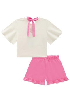 Conjunto Blusa Shorts Estampa Infanti Infantil - comprar online