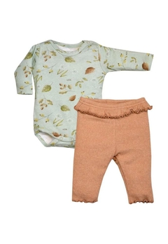Kit Body Calça Estampado Infantil Tilly Baby