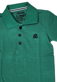 Camisa Polo Verde Infantil Banana Danger - comprar online