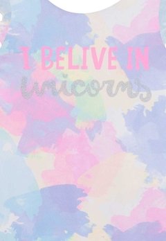 Maiô I Believe in Unicorns Tie Dye Kukiê - comprar online