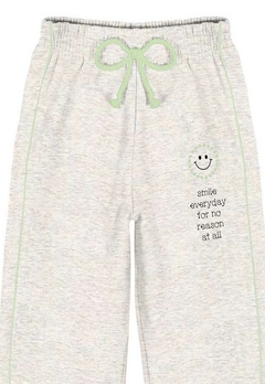 Calça Molecotton Smile mesclado Infantil Abrange - comprar online
