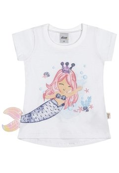 Blusa Infantil Sereira Branco Elian