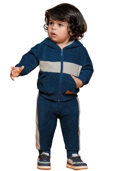 Conjunto Infantil Plush Azul Marinho Colorittá