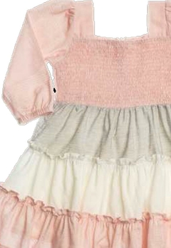 Vestido Babadinhos Colorido Infantil Anjos Baby - comprar online