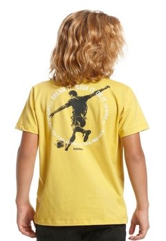 Camiseta Infantil Amarelo Banana Danger