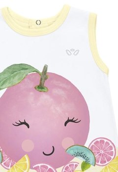 Macacão Curto Frutinhas Anjos Baby - comprar online