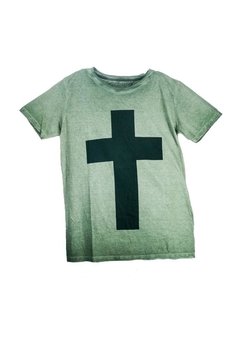 Camiseta MC Cross Verde Mini Us