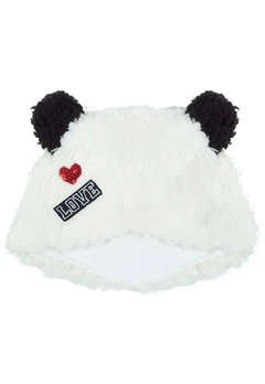 Touca Infantil Panda Off White Momi