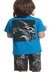 Conjunto Bermuda Infantil Azul Relax Banana Danger - comprar online