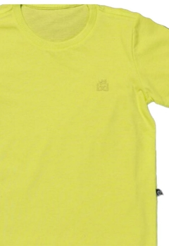 Camiseta Verde Lima Algodão Infantil Banana Danger - comprar online