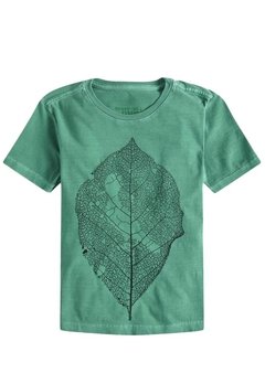 Camiseta Infantil Verde Folha Reserva Mini