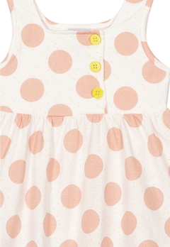 Vestido Infantil Estampado Rosa Nini & Bambibi - comprar online