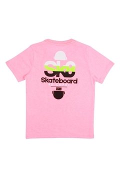 Camiseta Infantil Skate Rosa Banana Danger - comprar online