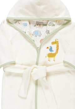 Roupão Girafas Menino Off White Anjos Baby - comprar online
