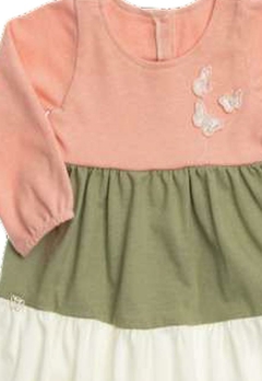 Vestido Longo Colorido Infantil Anjos Baby - comprar online
