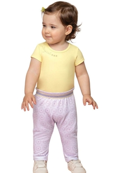 Conjunto Calça Lilás Blusa Star Infantil Coloritta - comprar online