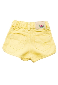 Short Infantil Sarja Amarelo Pull-ga - comprar online
