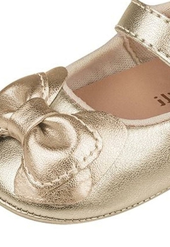 Sapato Infantil Dourado Laço Pampili - comprar online
