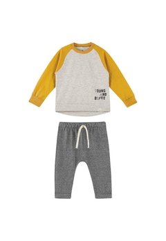 Conjunto Calça Infantil Cinza Colorittá