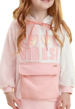 Vestido Infantil Vibes Rosa Mon Sucre - comprar online