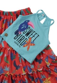 Conjunto Blusa Saia Longa Banana Danger - comprar online