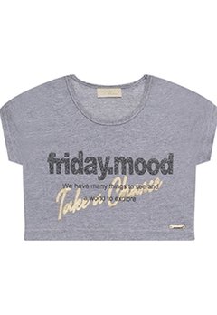 Blusa Infantil Cinza Friday.Mood Vrasalon - comprar online