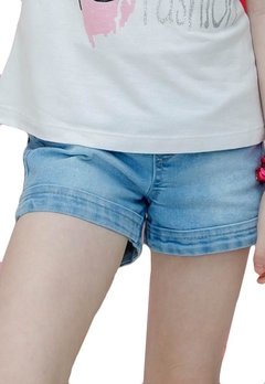 Shorts Infantil Jeans Passagem Secreta