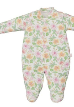 Macacão Longo Bebê Floral Upi Uli - comprar online