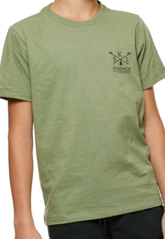 Camiseta Infantil Verde Adventure Banana Danger - comprar online