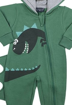 Pijama Macacão Moletom Dino Vrasalon - comprar online