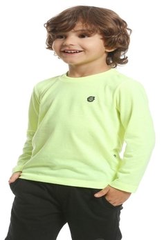 Camiseta ML Infantil Amarela Banana Danger