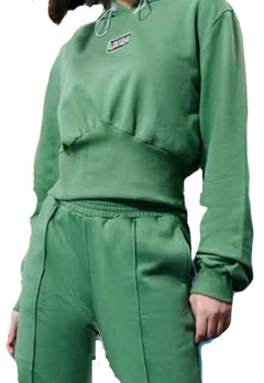 Conjunto Calça Blusa Capuz Infantil Verde D'Way - comprar online