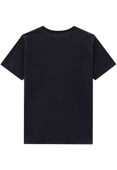 Camiseta Infantil Estampada Preto Johnny Fox - comprar online