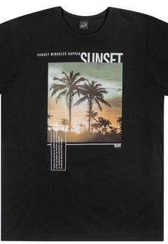 Conjunto Camiseta Sunset Bermuda Infantil Elian