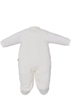 Macacão Longo Bebê Branco Upi Uli - comprar online