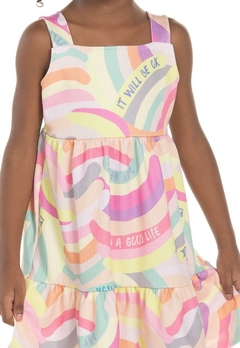 Vestido Infantil Estampado Bika Kids - comprar online