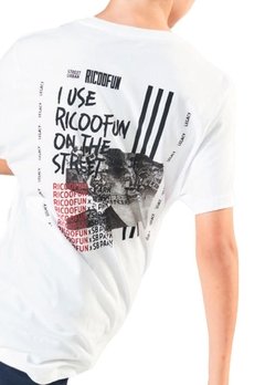 Camiseta Infantil Branca Street Ricoo - comprar online