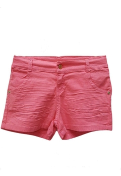 Conjunto Bata Shorts Sarja Rosa Bugbee - comprar online