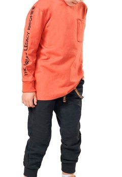 Conjunto Calça Infantil Laranja Ricoo - comprar online