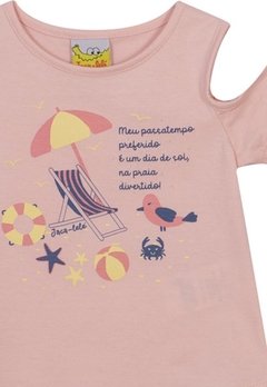 Conjunto Infantil Shorts Estampado Nini&Bambini - comprar online