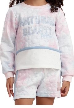 Conjunto Shorts Infantil Branco Natural Beauty Petit Cherrie - comprar online